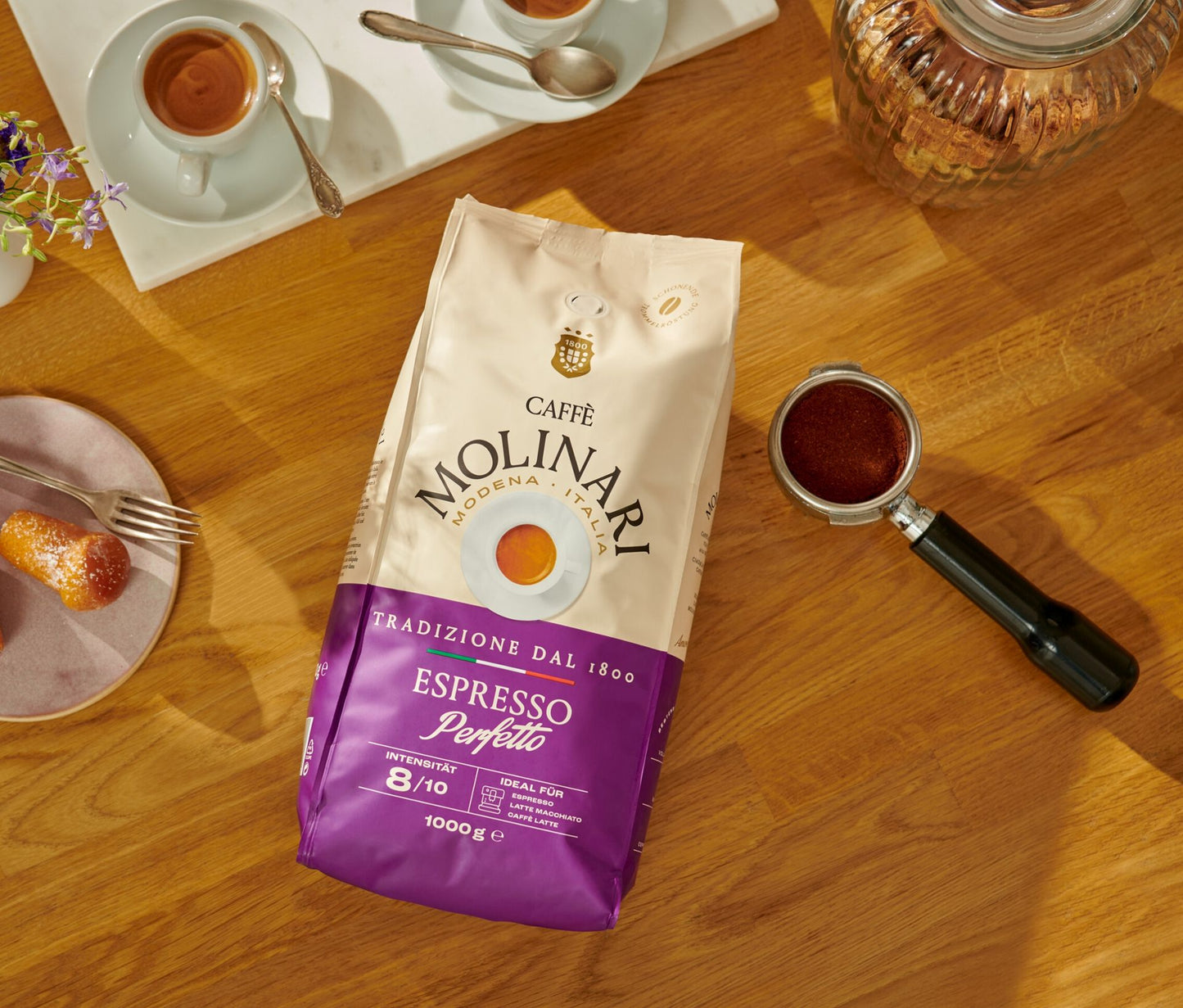 Caffè Molinari Espresso Perfetto - 1 kg Ganze Bohne